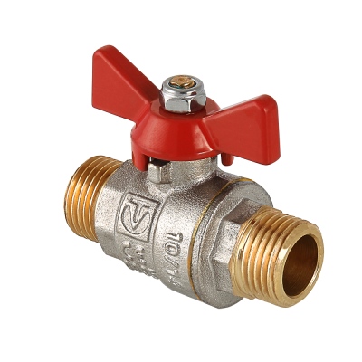 Кран шаровой 3/4" н/н бабочка BASЕ VT.219