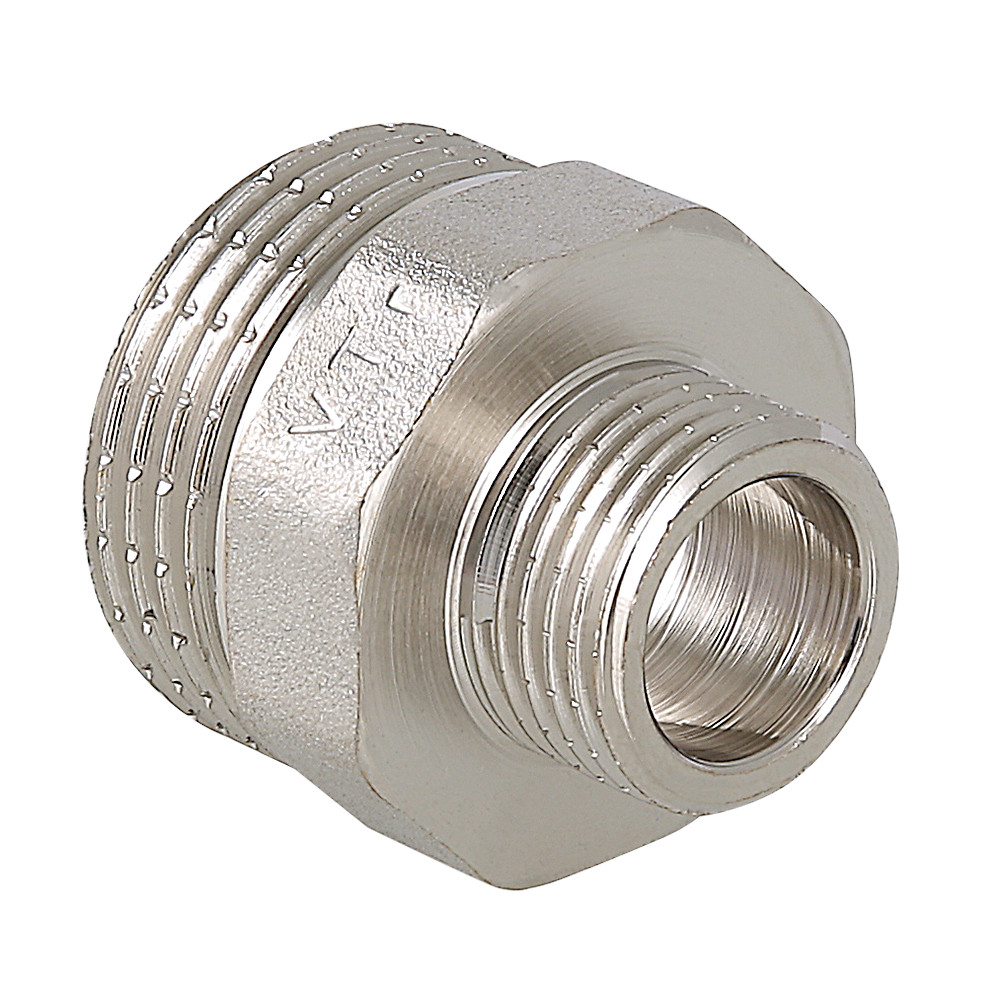 Ниппель переходной 1/4"-1/2" Н-Н латунь VTr.580