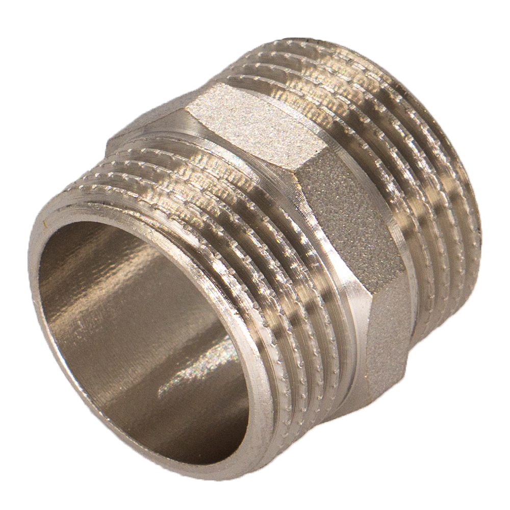 Ниппель 3/4"-3/4" Н-Н латунь СТМ