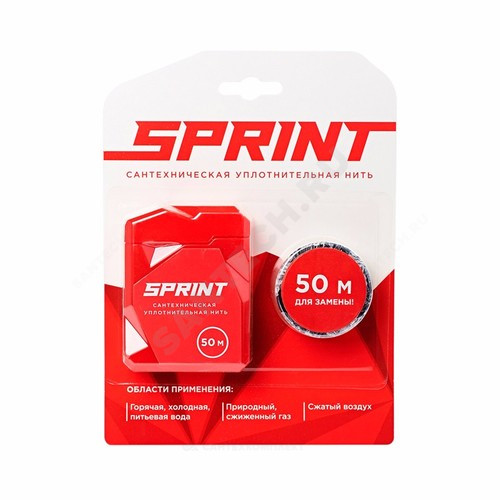 Нить уплотнительная  SPRINT 50м бокс. блистер