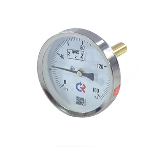 Термометр биметаллический ДК63 L=46мм G1/2" 160С БТ-31.211 