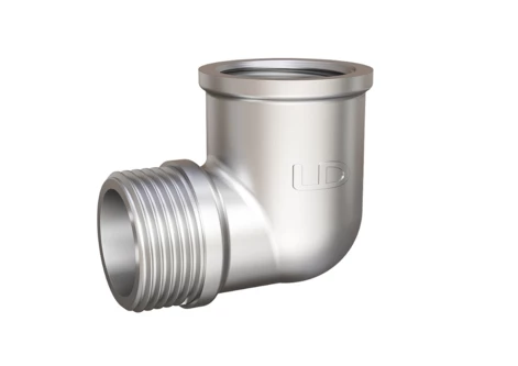 Угольник 1,0" В-Н латунь LD