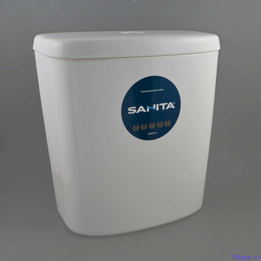 Бачок ФОРМАТ без арматуры SANITA