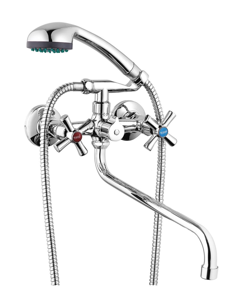 Смеситель для ванны двуручный QMT7-A722