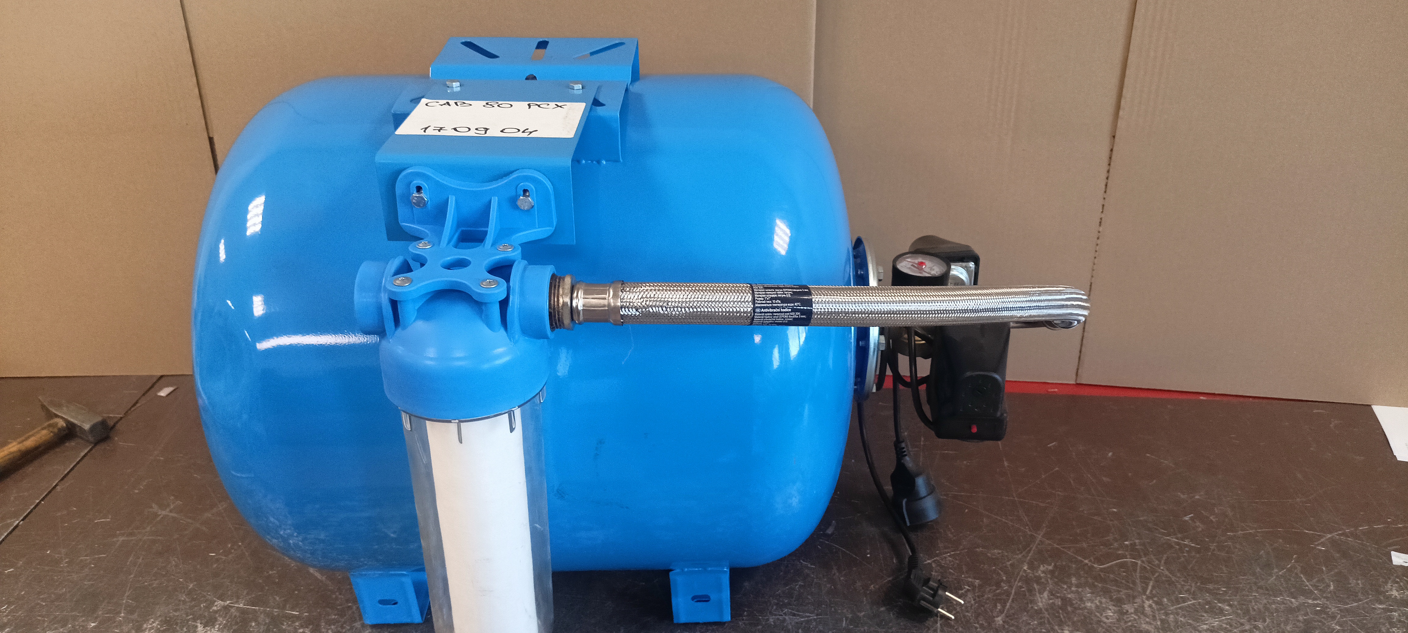 Автобак EcWATER CАВ 80 РСХ УЦЕНКА SN 170904