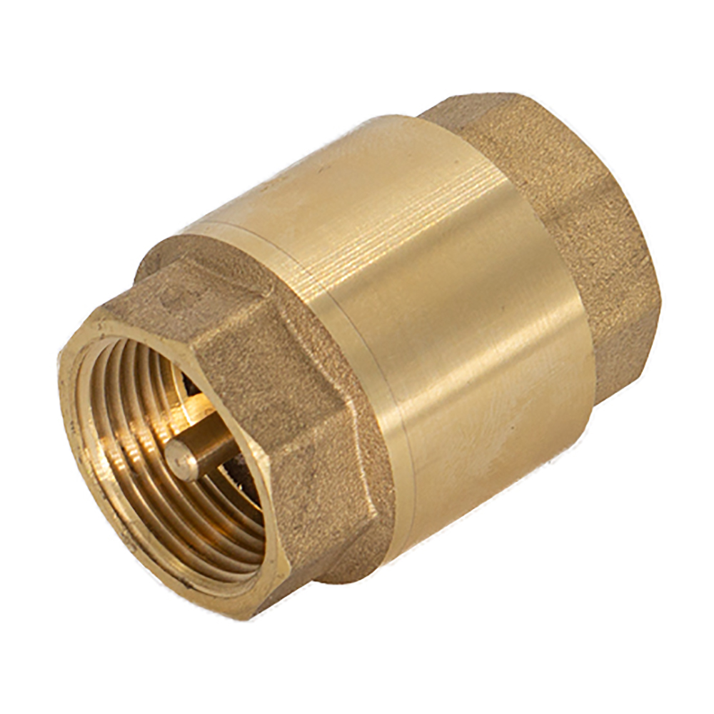 Клапан обратный 1/2" с латунным золотником СТМ