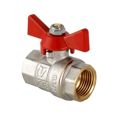 Кран шаровой 3/4" в/в бабочка BASЕ VT.217